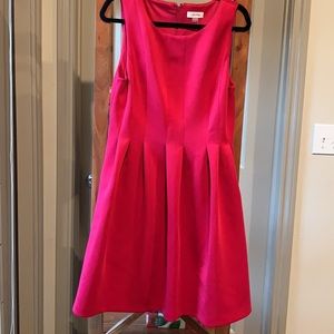 Calvin Klein Pink Scoop Neck Dress